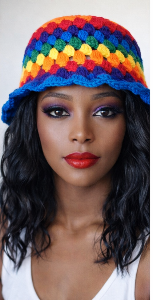 Chakra Rainbow Bucket Hat