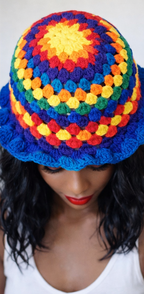 Chakra Rainbow Bucket Hat