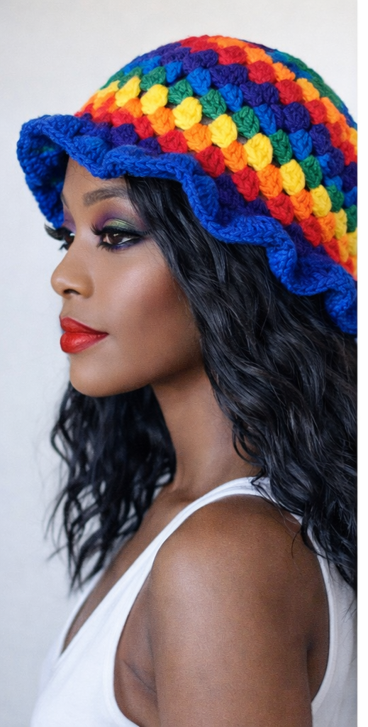 Chakra Rainbow Bucket Hat